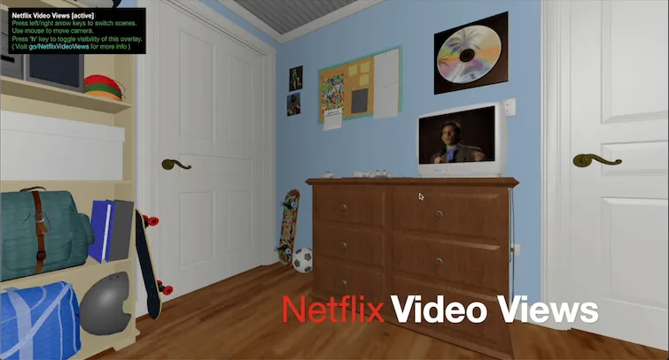 Netflix Video Views project preview